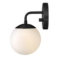 thumbnail image 2 of 84300BK Lark Julep - 5W 1 LED Medium Wall Sconce-10 Inch Tall and 6 Inch Wide-Black Finish, 2 of 13