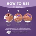thumbnail image 6 of Aculief Wearable Acupressure Device - 2 Pack - Extra-Small/Kids - Purple, 6 of 6