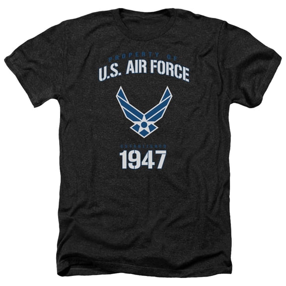 Air Force - Property Of - Heather Short Sleeve Shirt - Small