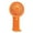Orange, variant on YiBai Mini Portable Small Fan Quiet Rechargeable Office Desktop Fan, Orange #N.136
