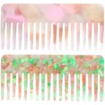 thumbnail image 1 of Comb Set for Women 2Pcs Wide Tooth Anti Static Hair Styling Tools Acetic Acid Sheet, 1 of 8