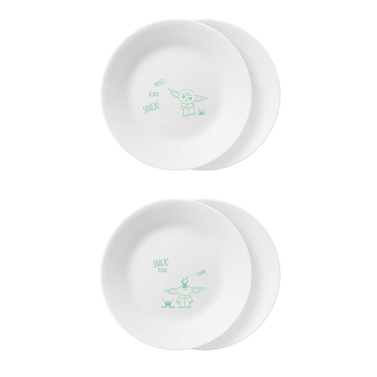 Corelle 8.5 Salad Plate: Star Wars — Ewok/C-3PO, You *Might* Be Able to  Get Your Kids to Eat Veggies Off These Adorable Star Wars Plates