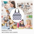 thumbnail image 7 of Fuzoiu Donut with the USA Fag Print Insulated Lunch Bag for Women Men Large Reusable Lunch Box Adult Leakproof Portable Cooler Tote Bags for Work Picnic, 7 of 7