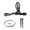 Black, variant on TTETTZ Dropper Post Lever Tools Seatpost Remote Lever Shifter for Road Bike black 22.2mm