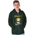 thumbnail image 5 of Retro Comic Stay Humble Hustle Hard Zip Hoodie Sweatshirt Men Brisco Brands S, 5 of 6
