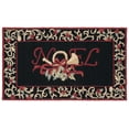 thumbnail image 2 of Safavieh Chelsea Festive Bordered Area Rug, Black, 3'9" x 5'9", 2 of 7