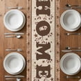 thumbnail image 4 of Table Runner 90 Inches Long for Kitchen Dining, Country Dresser Scarf Farmhouse, Dining Table Decorations for Wedding/Parties, Texas Star Plants Branches Berry Farmhouse Retro 13 x 90 In, 4 of 8