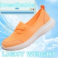 thumbnail image 3 of CHICVOMEY Breathable Mesh Slip-On for Women Walking Shoes with Arch Support Walking & Runing Sneakers with Slip-Resistant Sole for Walking & Standing All Day, 3 of 8