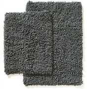 Chenille Shaggy 2-Piece Bath Rug Set