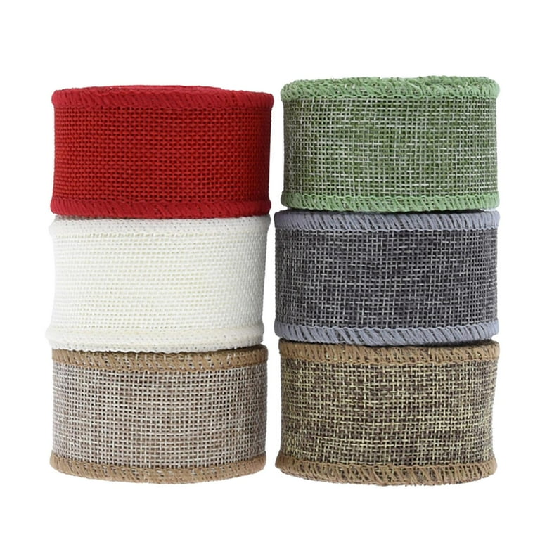 5.5 inch burlap ribbon sale