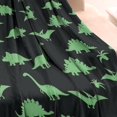 thumbnail image 3 of Black Cartoon Dinosaurs Pattern Blanket,Comfortable Soft Flannel Throw Blanket,All Season,Warm Lightweight Blankets for Sofa Bed Couch Living Room Chair,30"x40", 3 of 4