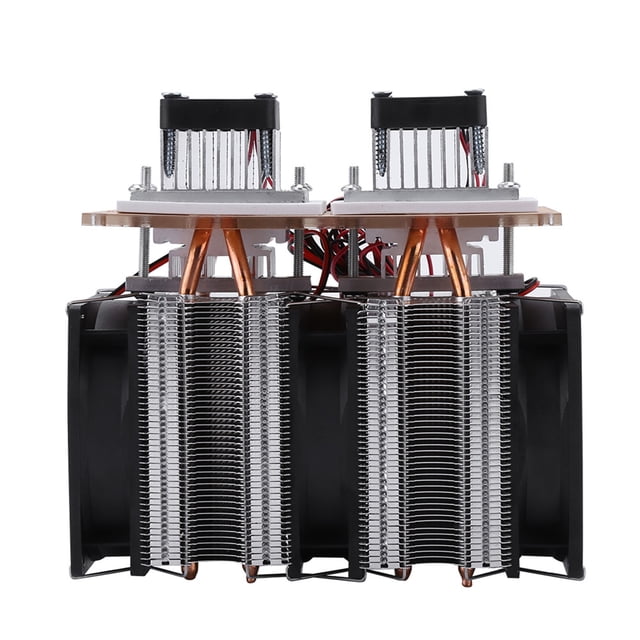 Sistema de enfriamiento de semiconductores, Enfriador de semiconductores de doble núcleo de 144 W Peltier termoeléctrico Aspecto llamativo
