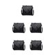 thumbnail image 3 of Minnieouse Bolso bandolera casual con gran capacidad Fácil organización Bolsas de mensajero Bolsas de hombro PU Negro-S Type2 NO2, 3 of 6