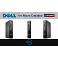 thumbnail image 6 of Dell Pro Micro QCM1250 Mini Desktop, New OptiPlex Version, 14th Gen i5-14500T (14 Cores, Up to 4.8GHz), 16GB DDR5 RAM, 512GB PCIe SSD, HDMI+DP Dual Monitor Support, USB-C, Wi-Fi, Windows 11 Pro, 6 of 9