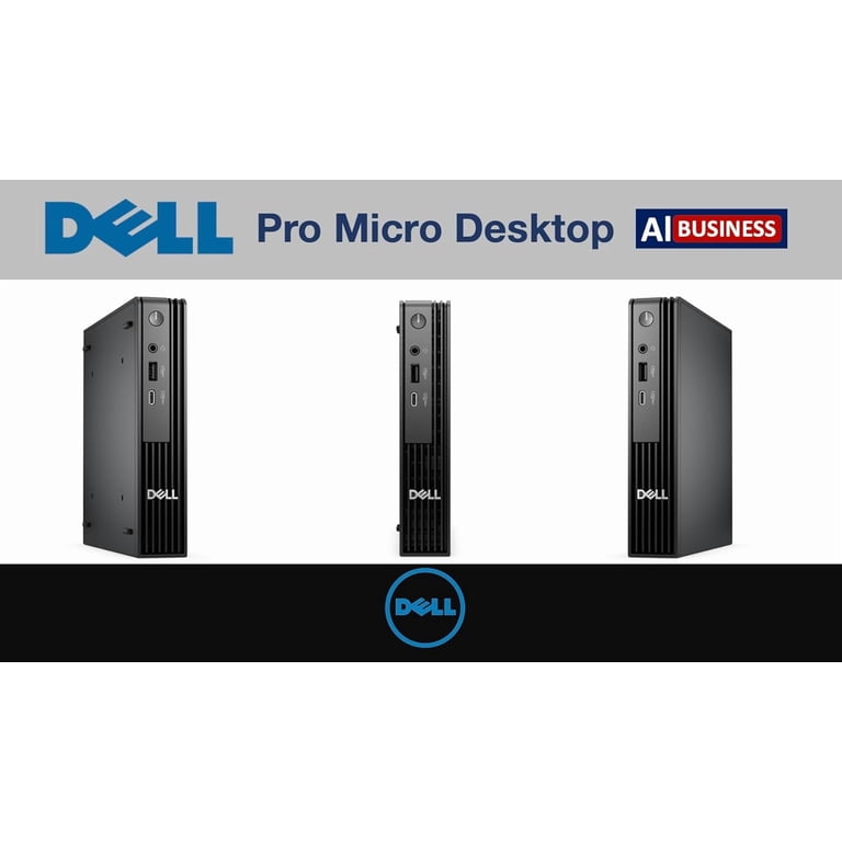 Dell Pro Micro QCM1250 Desktop Computer(Next-Gen OptiPlex), 14th