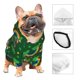 thumbnail image 3 of Fotbe Cat St Patrick's day Sudadera con Estampado para Perros Pequeños – Suéter con Capucha para Mascotas, Tela Suave de Forro Polar con Bolsillo-Small, 3 of 7