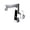 Sliver Intelligent, variant on Digital Display Pulling Faucet, ligent Temperature Sensor Brass Washbasin Taps, Rotating Lifting Cold And Hot Water Mixer Tap ,Leakproof Design