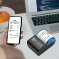 thumbnail image 2 of Graflsoa Imprimante Thermique Compacte Bluetooth/USB pour Reçus, POS et Billets, Compatible avec Android/iOS/Windows, Inclut Rouleau de Papier 58mm et Batterie Intégrée., 2 of 6