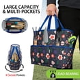 thumbnail image 2 of Garden Tool Bag,Pioneer Flower Floral Print Pattern Garden Tool Organizer,Garden Gifts,Waterproof Multi-Pocket Garden Tool Storage 11.8x5.5x11.4 Inch(Tools NOT Included), 2 of 6