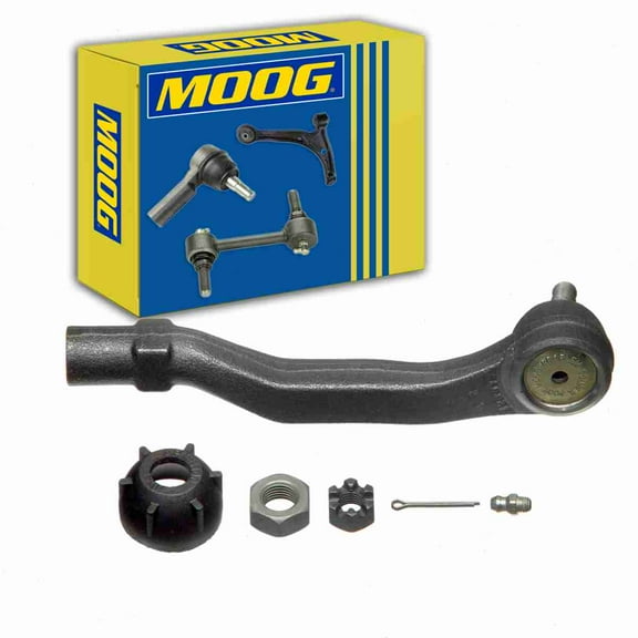 MOOG Left Outer Steering Tie Rod End compatible with Honda Civic 1992-2000