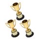 thumbnail image 2 of KAKOWELY 3 mini trofeos dorados, trofeos de plástico para niños, copas, premios para estudiantes, accesorios para el aula, concursos, premios, ceremonias, recuerdos de fiesta., 2 of 5