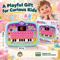 thumbnail image 5 of Tablet Toy for Toddlers 1-3, Preschool Learning Toys for Toddler 2 3 4 5 Year Old Boys Girls, Educational Toys for Girls Boys Age 2-5 Year Old, 5 of 5