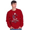 thumbnail image 5 of Icee And Chill Vintage Polar Bear Sweatshirt for Men or Women Brisco Brands S, 5 of 6
