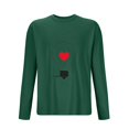 thumbnail image 3 of Styesk Chemises pour Hommes Sports Entraînement Physique Pyjamas Imprimés à la Maison T-shirt Manches Longues Col Rond, 3 of 3