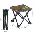 thumbnail image 2 of WHAMVOX Multifunctional Beach Portable Fishing Chair Camouflage Folding Stool Recreational Fishing Gear for Camping Hiking(Camouflage/Large), 2 of 8