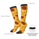 thumbnail image 4 of Balery Vintage Leopard Print Sunflower Calcetines novedosos Calcetines deportivos Calcetines hasta la rodilla Calcetines de algodón Calcetines originales y geniales, 4 of 6