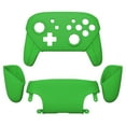 thumbnail image 2 of eXtremeRate Green Faceplate Backplate Handles Cover, Octagonal Gated Sticks Design DIY Replacement Grip Housing Shell for Nintendo Switch Pro Controller - Controller NOT Included, 2 of 9