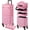 Pink, variant on Makeup Case, Rolling Makeup Case with Lid, 5 in 1 Case Wheels, Christmas , Large Makeup Case Organizers, Profesional Case for Salon Barber,