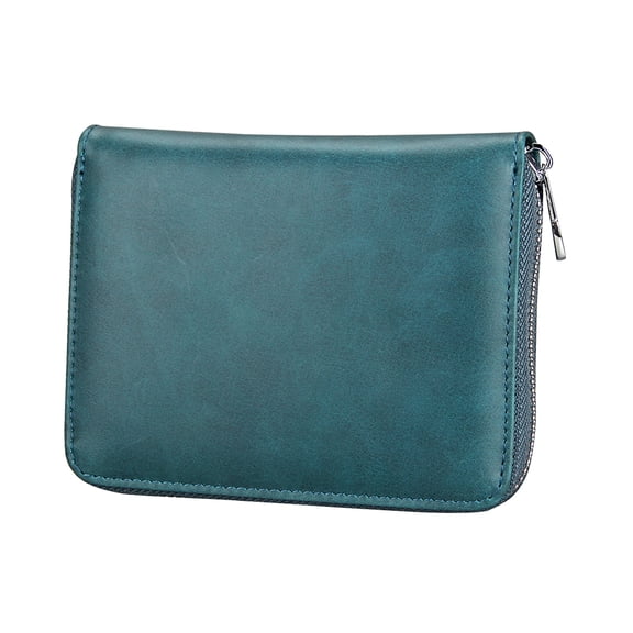 Raindrops 1PC Security Passport Wallet Multi-function Storage Bag Organ Type Wallet Bank Holder for Men Women Navy