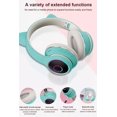 thumbnail image 4 of Auriculares Para Juegos Con Oreja De Gato Luz Rgb Plegable, 4 of 8