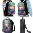 thumbnail image 2 of Jeiento Axolotl Backpack for Girls 17 Inch School Bag with Lunch Box Set 4 Piece Kids Cute Bookbag with Lunchbox Pencil Case Water Bottle Sleeve Elementary Middle Schoolbag Blue Ocean, 2 of 7