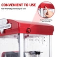 thumbnail image 6 of Enyopro Popcorn Maker Machine, 10oz Kettle Popcorn Machine with Warming Deck, Countertop Popcorn Popper for Movie Theatre, Parties, Black, 6 of 9