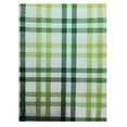 thumbnail image 7 of St Patrick's Day Plaid Tablecloth Green White Cotton Cottage Classic (52 x 52 Square), 7 of 7