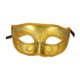 thumbnail image 4 of Máscara de media cara Máscara de con correa elástica Accesorios de disfraces de baile de graduación brillante Cubierta facial Escudo facial Dorado Sunnimix Cubierta de media cara, 4 of 7