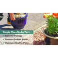 thumbnail image 2 of Juego de 20 soportes para macetas extra resistentes y almohadillas para orejas adhesivas, protegen plantas saludables, fuertes e invisibles, para macetas pequeñas y grandes, estabilidad, 2 of 4