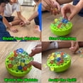 thumbnail image 3 of Juego de equilibrio de mármol Funwares WobbleBall con 50 canicas, 3 of 7