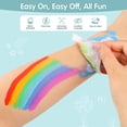 thumbnail image 4 of Kit de pintura facial ChromaCraze de 24 colores con pinceles y plantillas, 4 of 8