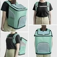 thumbnail image 6 of PETIMI Cat Carrier Backpack -  Green - 17.5"x13"x11" - Fits Under Most Airline Seats, 6 of 8