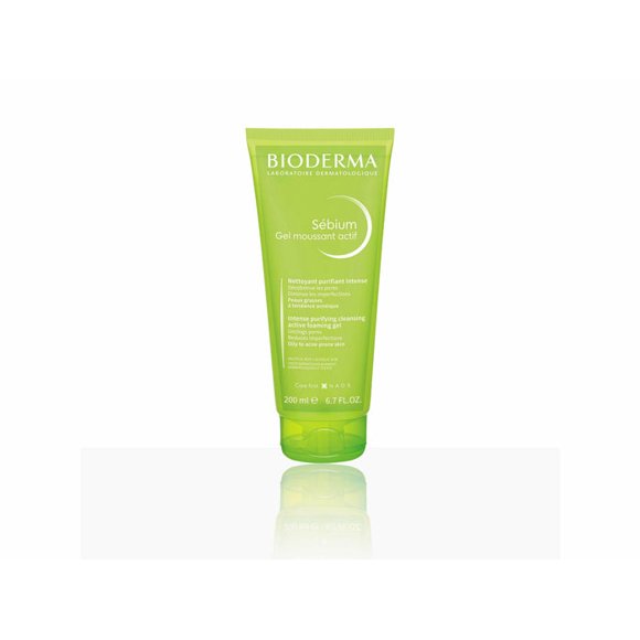 Bioderma Sebium Gel Moussant Actif Intense Purifying Cleansing, 200ml