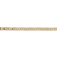 thumbnail image 3 of Solid 14K 3.75mm Concave Anchor Chain Bracelet / Anklet, 3 of 3