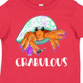 thumbnail image 4 of Inktastic Crabulous Cute Hermit Crab with Purple Nail Polish Boys or Girls Toddler T-Shirt, 4 of 5