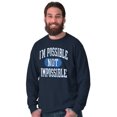 thumbnail image 5 of Possible Not Impossible Autism Aware Long Sleeve TShirt Men Women Brisco Brands S, 5 of 6