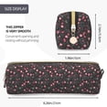 thumbnail image 4 of Ratiio Valentine'S Day Pattern Leather Pencil Case, Pencil Pouch with Durable Zipper, Compact and Stylish Organizer for Stationery, Art Supplies, Travel Essentials, 4 of 8