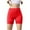 Red, variant on yillto Girls Cotton Shorts Yoga Workout Athletic Shorts Elastic High Waist Activewear Gym Shorts