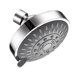 thumbnail image 1 of Boquilla pulverizadora de alta presión para baño, cabezal de ducha de lluvia de 4 pulgadas (plateado) Likrtyny Para estrenar, 1 of 4