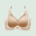 thumbnail image 2 of Womens Full Coverage Shelf Support Push-Up Bras Ultra Comfort Soft 18 Hour Full-Coverage Bra Non-Slip Anti-Sagging Seamless Bra Training Yoga Bra, 2 of 4